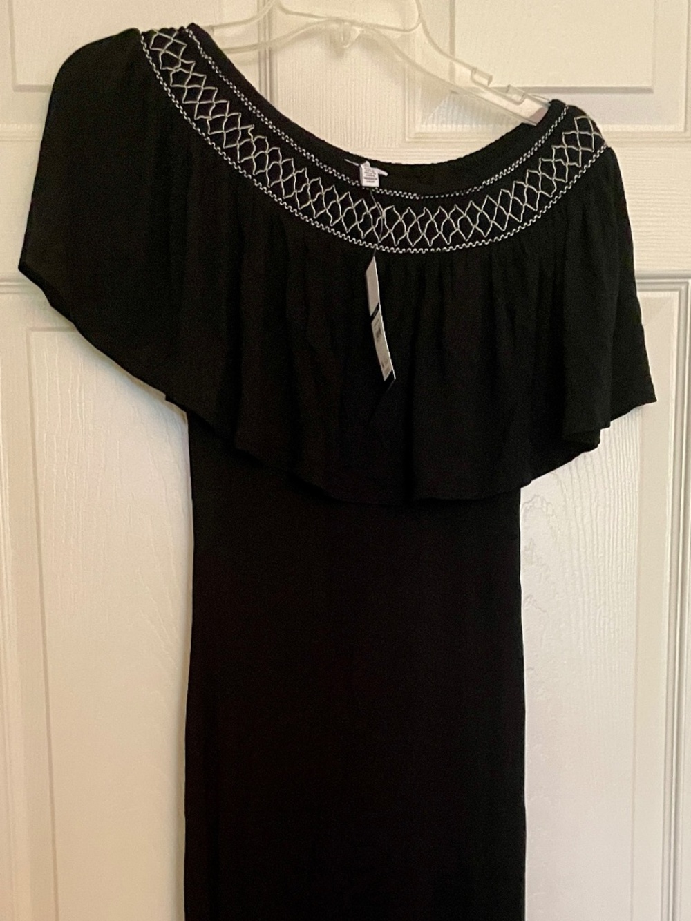 Off-Shoulder Maxi Dress
